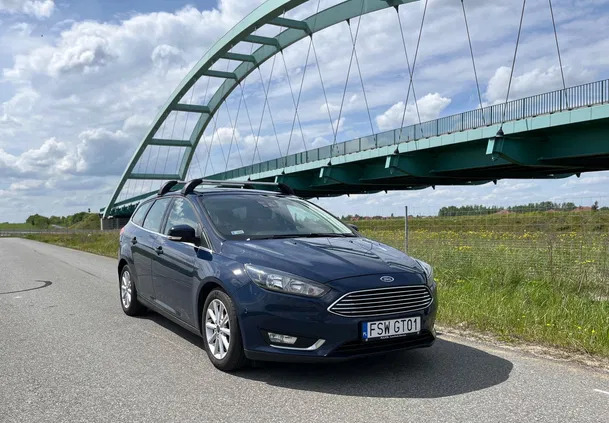 ford Ford Focus cena 29999 przebieg: 247587, rok produkcji 2015 z Świebodzin